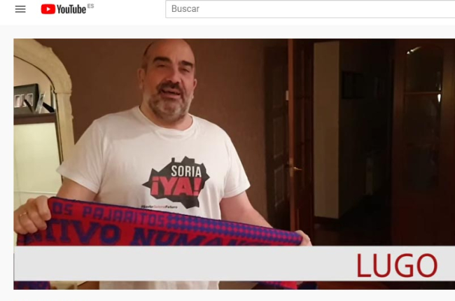 Un soriano residente en Granada elabora un vídeo gracias a la implicación de cientos de participantes.-HDS