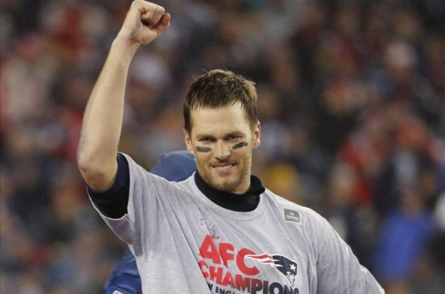Tom Brady jugará su séptima Super Bowl desde que juega en la NFL.-WINSLOW TOWNSON