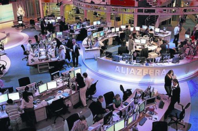 Redacción del canal en inglés de Al Jazira, en Doha (Catar).-REUTERS