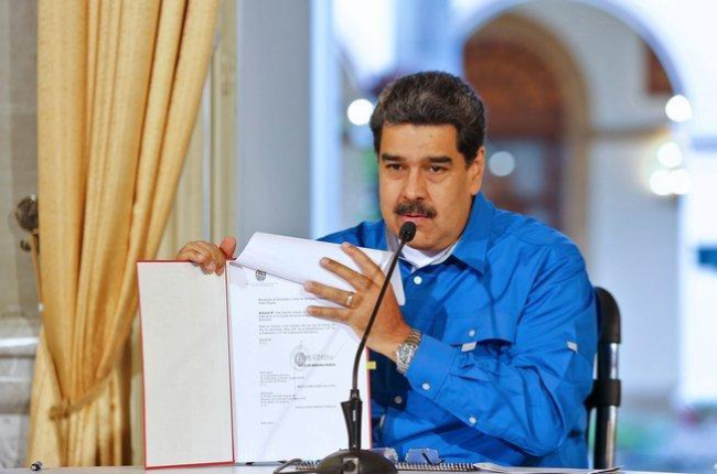 Nicolás Maduro.-