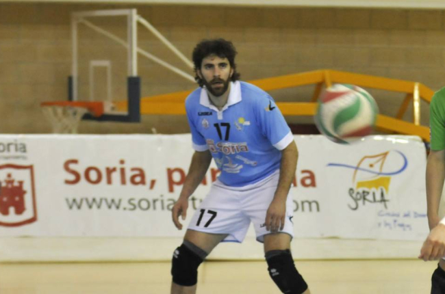 Sevillano sufría el pasado sábado molestias en la rodilla y es duda para el tercer partido ante Teruel.-Diego Mayor