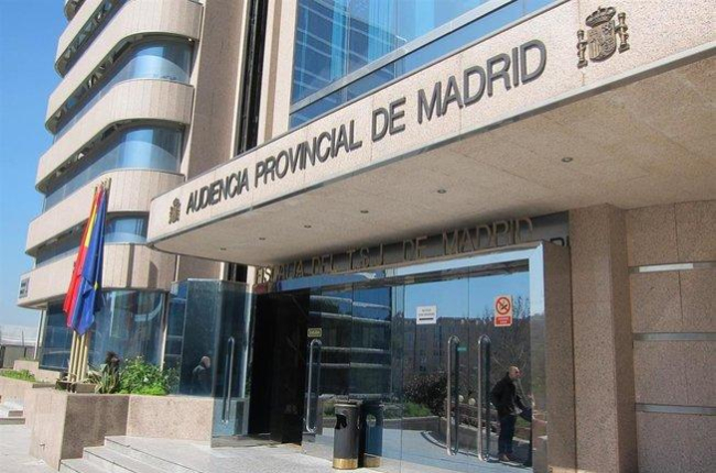 La Audiencia Provincial de Madrid.-EP