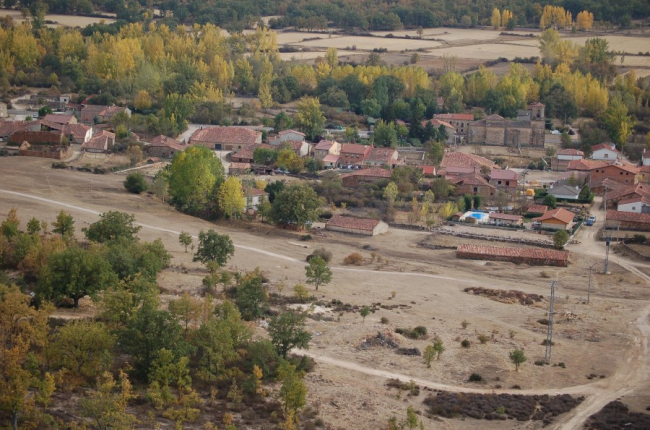 Vista de Villaverde del Monte en una imagen de archivo. HDS