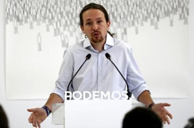 El candidato de Podemos a las generales, Pablo Iglesias, en una foto de archivo.-DAVID CASTRO