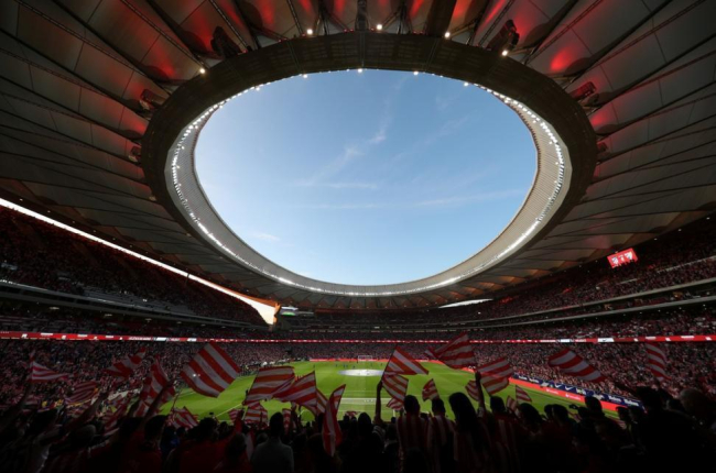 El esdio del Atlético de Madrid Wanda Metropolitano.-REUTERS