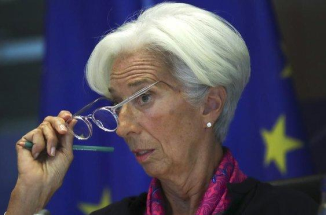 Christine Lagarde, en el Parlamento Europeo.-AP / FRANCISCO SECO