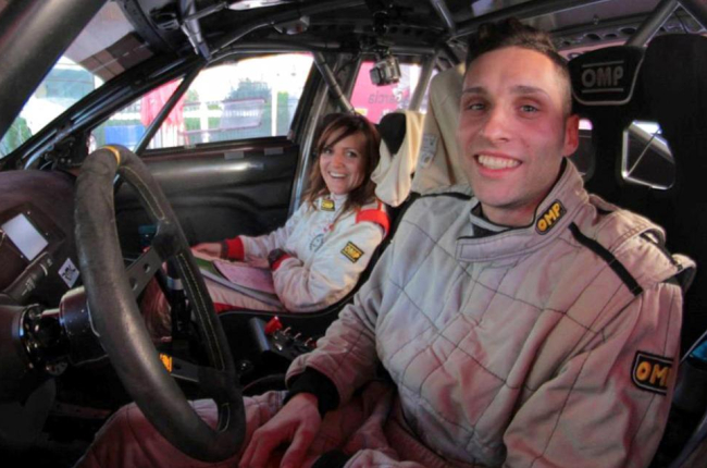Cristian García y Rebeca Liso participarán en el octubre en el Rally Racc de Cataluña.-D.S.