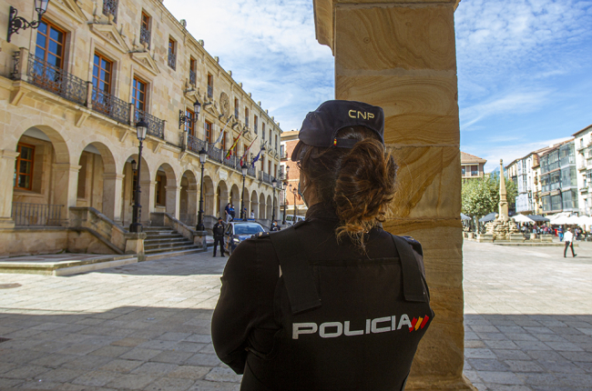 La Policía Nacional llevó la investigación de la violación en Soria y realizó la detención en Bilbao. MARIO TEJEDOR
