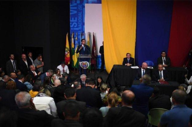 Juan Guaidó, líder del Parlamento de Venezuela.-EFE