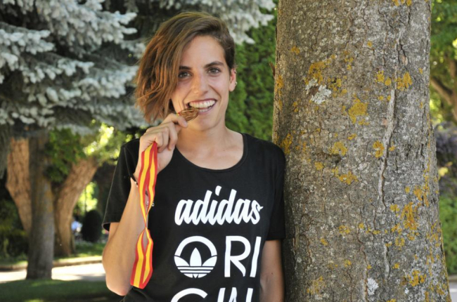 Marta Pérez se quedaba a poco más de un segundo de meterse en las semifinales del Mundial.-Valentín Guisande