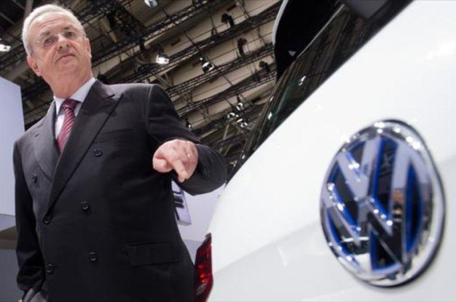 Martin Winterkorn durante la presentación de un modelo de Volkswagen en el 2014.-ARCHIVO / AP