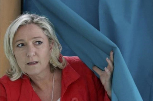 Marine Le Pen.-REUTERS / CHRISTIAN HARTMANN
