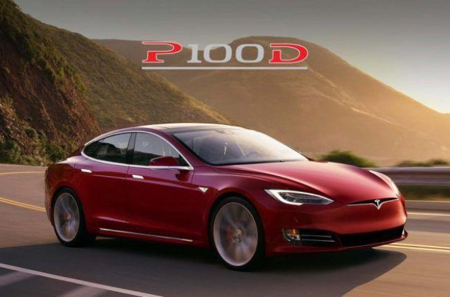 El Model S P100D de Tesla.-EL PERIÓDICO