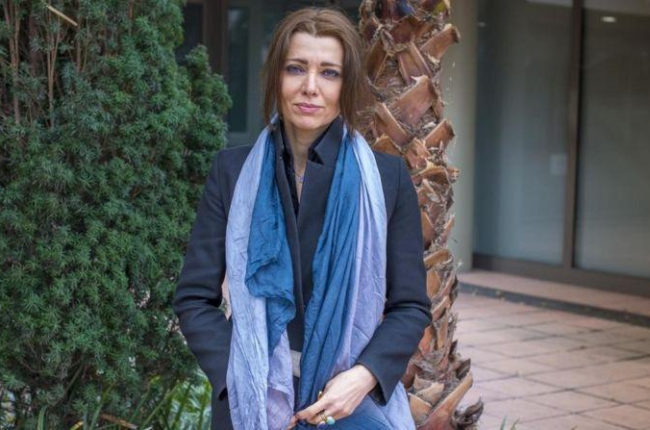 La escritora turca Elif Shafak.-FERRAN SENDRA