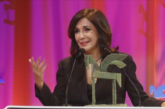 La periodista Isabel Gemio, en la gala de entrega de los Premios Onda del 2017.-JOSE MANUEL VIDAL