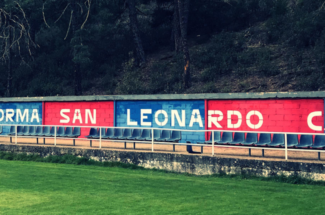 Campo del Pontón en San Leonardo donde tuvieron lugar los incidentes el pasado sábado. HDS
