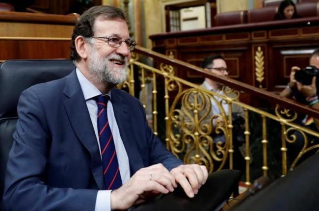 El presidente Mariano Rajoy al inicio de la sesión.-/ CHEMA MOYA (EFE)