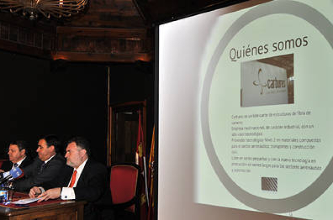 Presentación del proyecto de Carbures en octubre del año pasado. / VALENTÍN GUISANDE-