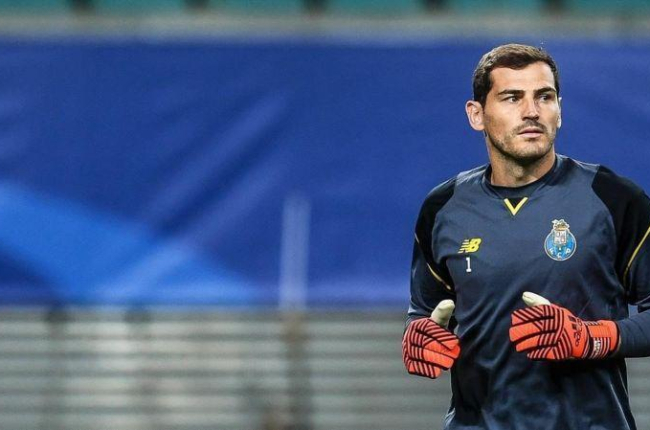Iker Casillas, actual guardameta del Oporto.-EL PERIÓDICO