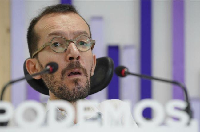 El secretario de Organización de Podemos, Pablo Echenique.-JOSE LUIS ROCA