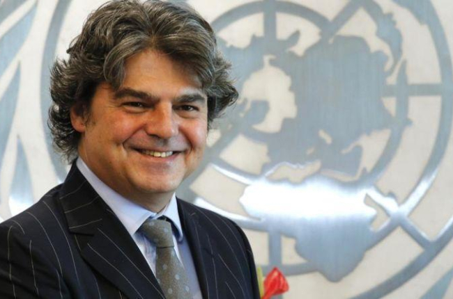 Jorge Moragas, representante permanente de España ante la ONU.-KENA BETANCUR (EFE)