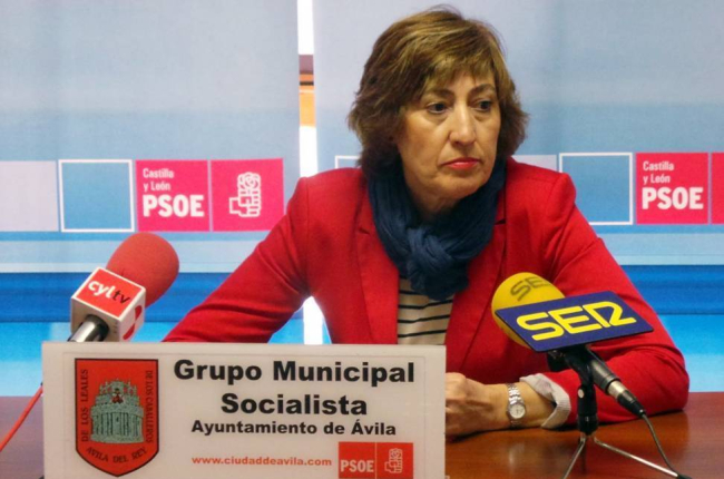 La concejala socialista en el Ayuntamiento de Ávila Manuela Prieto medita presentar candidatura a las Elecciones Primarias-Ical