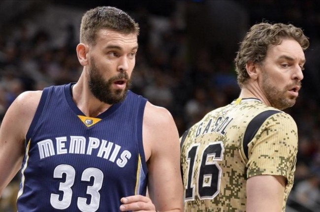 Nuevo duelo entre los hermanos Gasol en la NBA.-
