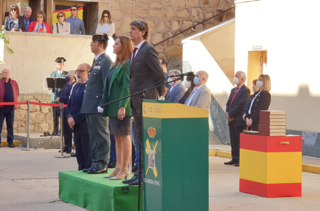 Celebración en Soria del 178 aniversario de la creación de la Guardia Civil. HDS