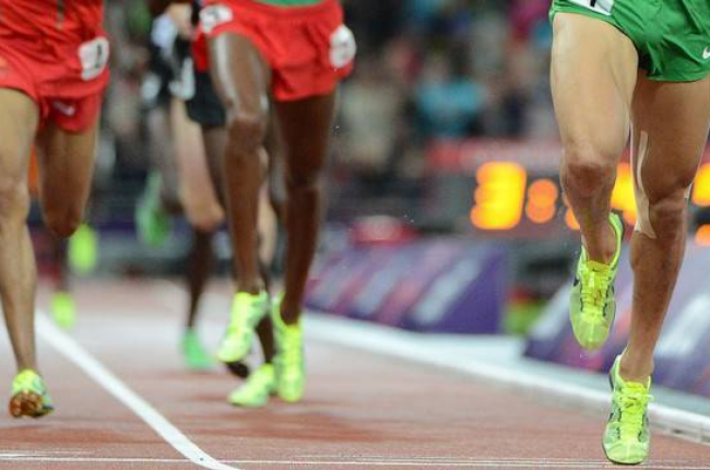 Prueba de atletismo en los Juegso Olímpicos de Londres 2012.-Foto:   AFP / OLIVIER MORIN