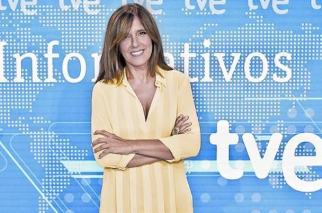 La periodista Ana Blanco, presentadora de los 'Telediarios' de TVE desde 1991.-ARCHIVO