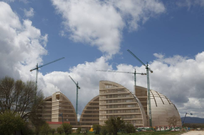 Imagen de archivo de la Cúpula de la Energí­a en la Ciudad del Medio Ambiente en Garray (Soria)-Ical
