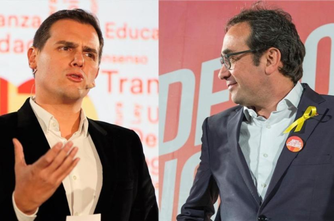 Cruce de reproches en Twitter entre Albert Rivera y Josep Rull por la cabalgata de los Reyes Magos en Manresa.-EL PERIÓDICO