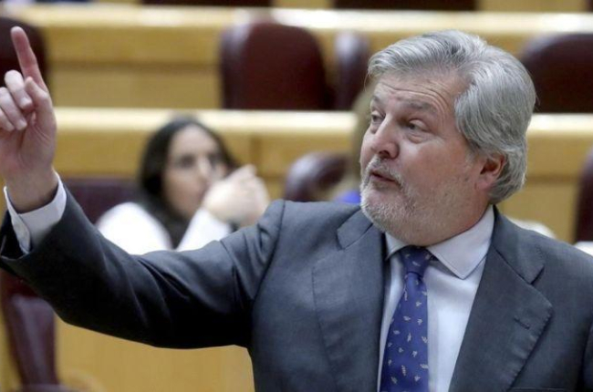 Iñigo Méndez de Vigo, este martes en el Congreso de los Diputados.-EFE / KIKO HUESCA