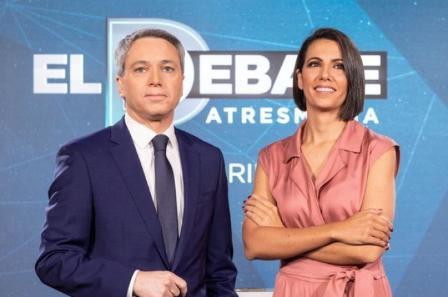 Ana Pastor y Vicente Vallés, presentadores de El debate de Atresmedia Televisión.-ATRESMEDIA TELEVISIÓN
