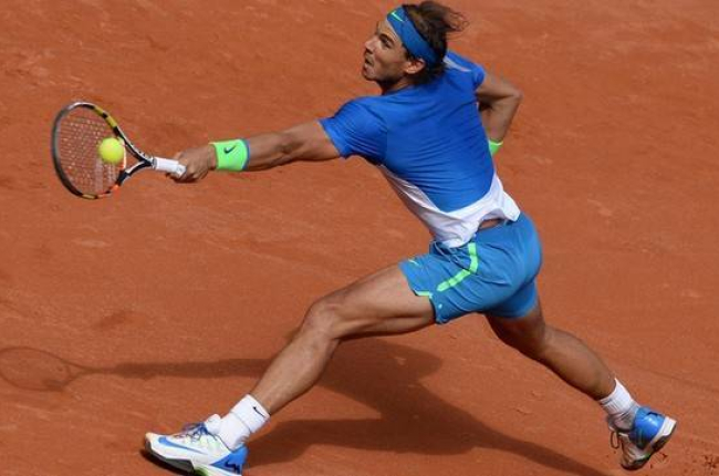 Rafael Nadal, en el torneo de Hamburgo.-Foto:   AP / DANIEL BOCKWOLDT