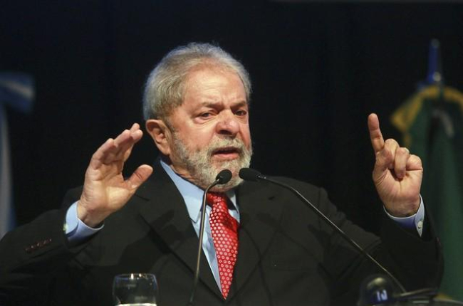 Lula da Silva, en una visita a Buenos Aires, este septiembre.-AFP / HUGO VILLALOBOS