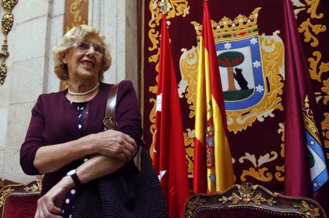 La alcaldesa de Madrid, Manuela Carmena, llega al ecuador de su mandato.-MARISCAL (EFE)