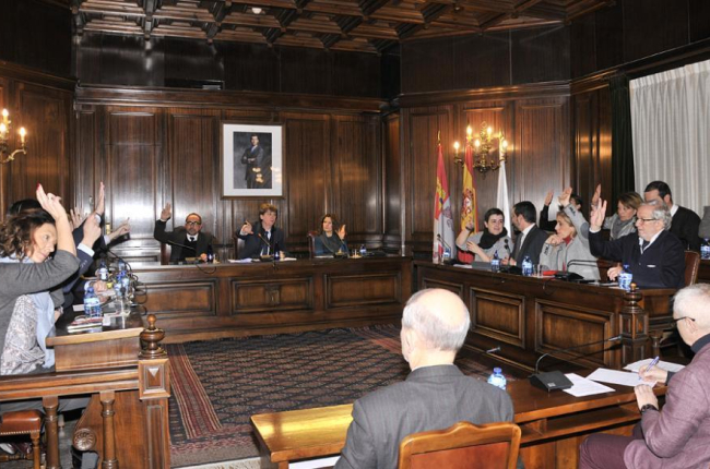 Pleno del Ayuntamiento de Soria celebrado ayer-Valentín Guisande