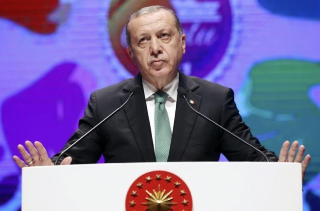 El presidente turco, Recep Tayyip Erdogan, el pasado 5 de agosto.-AP