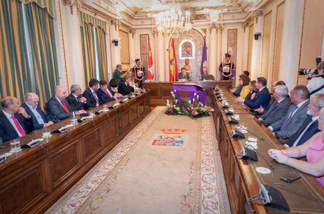 Pleno de constitución de la Diputación de Soria.