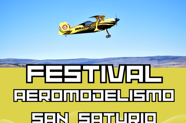 Cartel Aeromodelismo San Saturio 2023