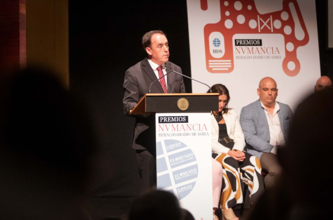 Benito Serrano, presidente de la Diputación de Soria.