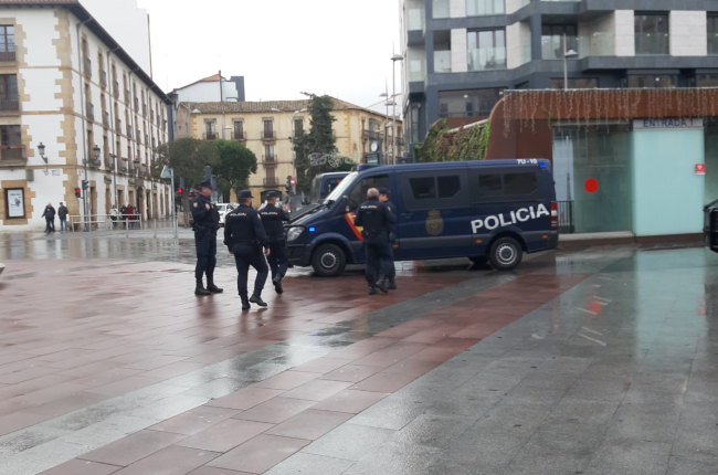 Imagen de la operación policial de este lunes.
