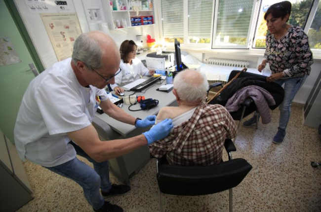 Campaña de vacunación contra el covid en Soria.