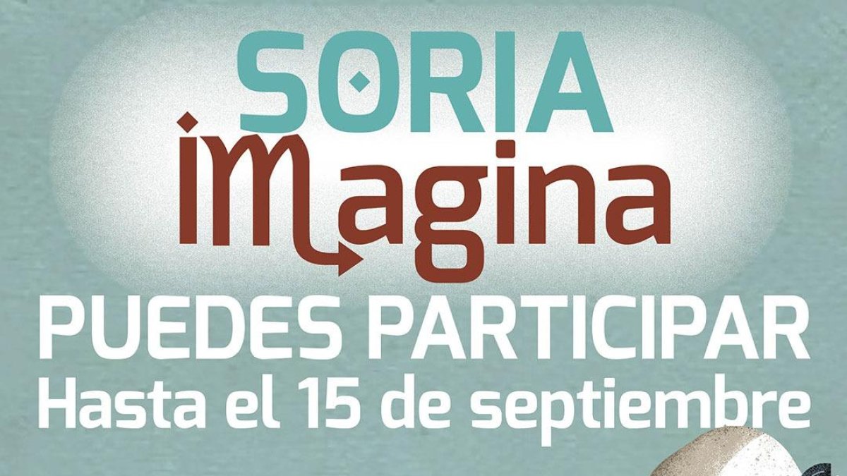 Cartel de 'Soria Imagina', dentro del Certamen de Cortos.