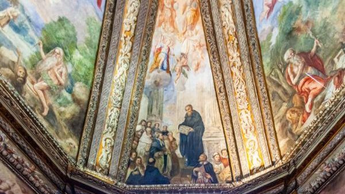 Una de las zonas donde se intervendrá en la ermita de San Saturio.