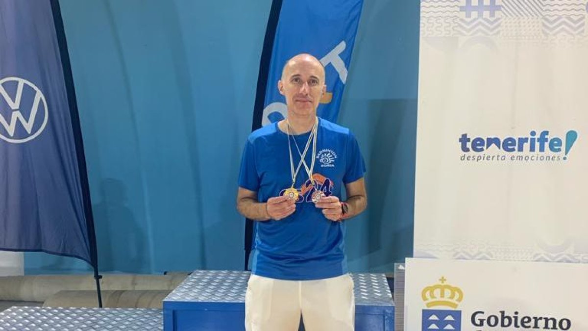 Gran actuación de Santiago Martínez en Tenerife.