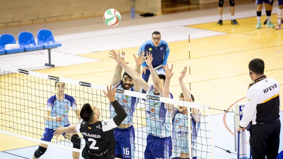 Buen voleibol el desplegado por los celestes de Soria