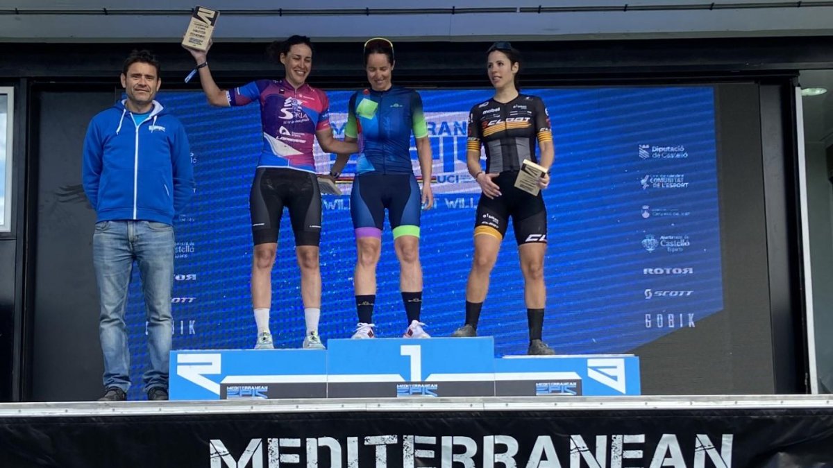 La representante del Soria ni te la Imaginas by Victoria, Muriel Bohuet, fue segunda en la Mediterranean Epic.