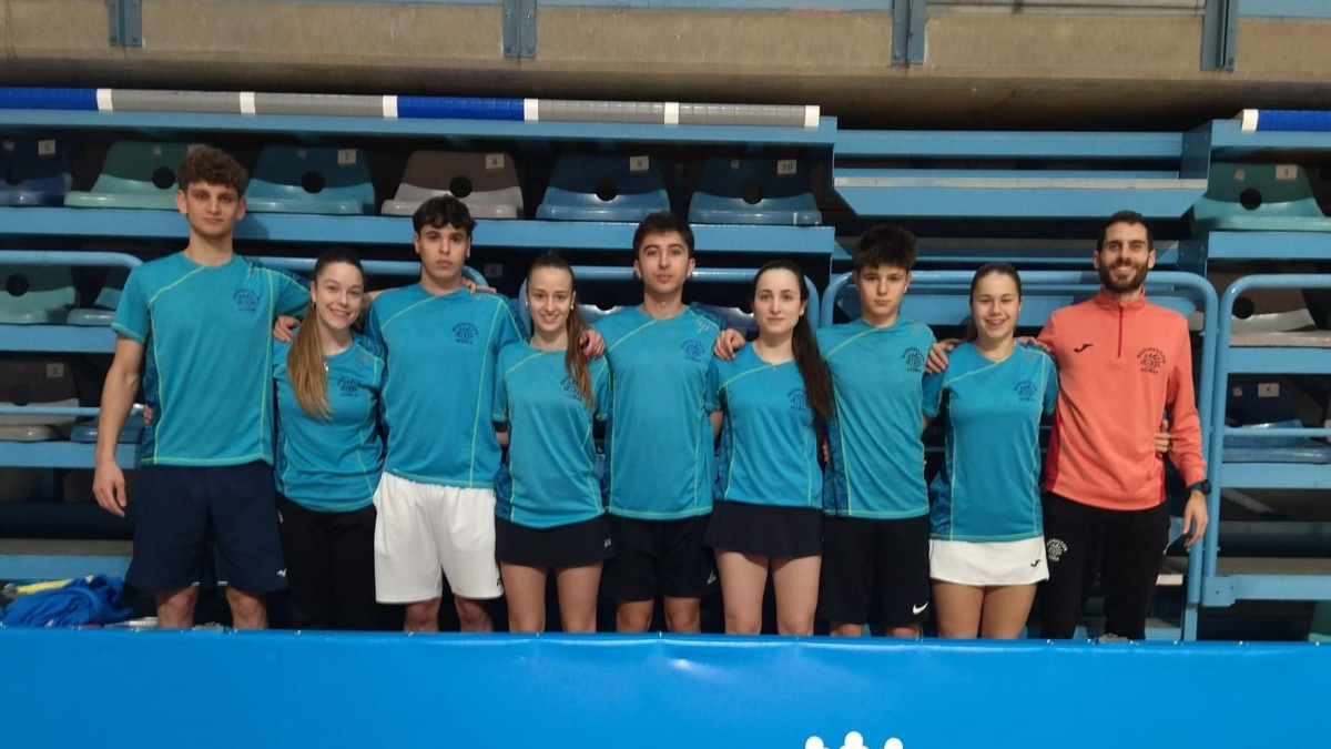 El equipo soriano que compitió el pasado fin de semana en Huelva.